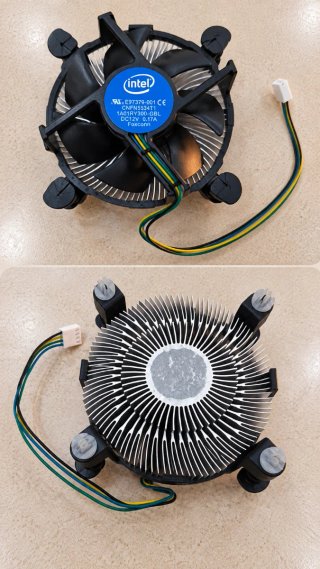 Ventilador CPU Intel E97379-001 Foxconn.