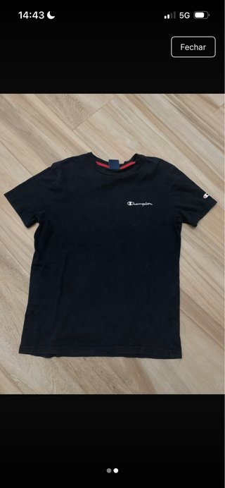 Camisola preta Champion