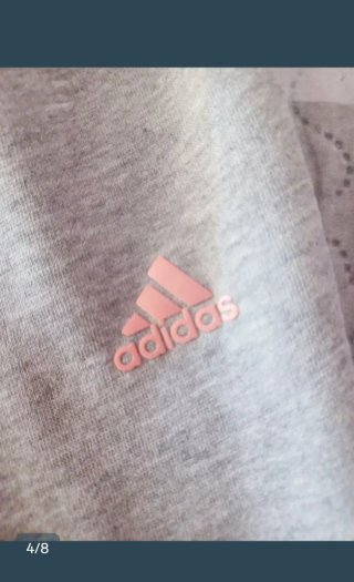 Chandal Adidas Athletics Rosa y Gris