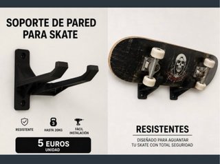 Soporte de Pared para Skate