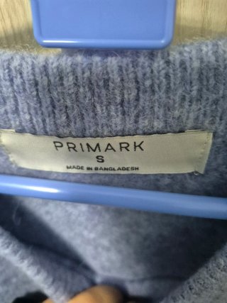 Jersey Primark azul claro talla s
