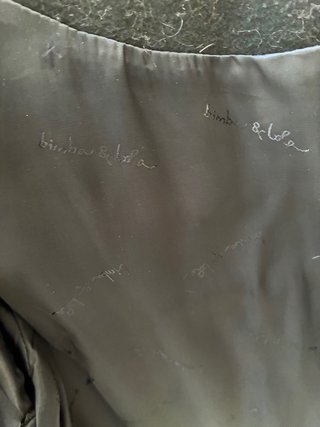 Abrigo de piel de zorro Bimba y Lola