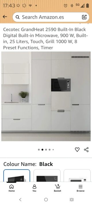 Microondas Encastrable Cecotec GrandHeat