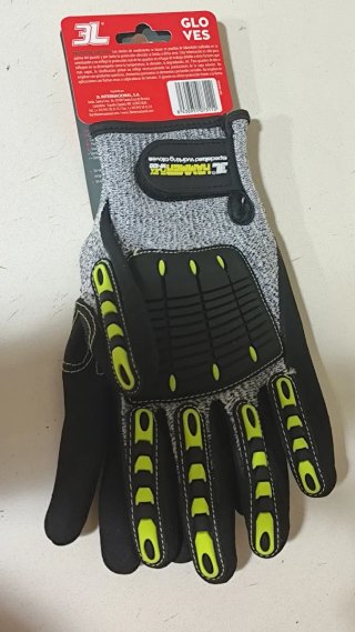 Guantes de trabajo 3L Hammer Flex Talla 10