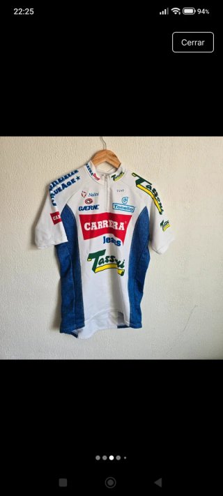 Maillot Vintage Ciclismo Carrera Jeans