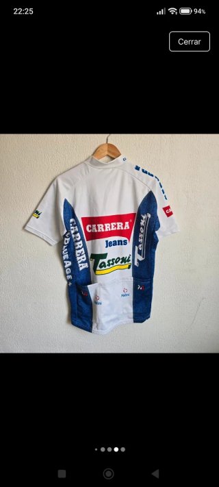 Maillot Vintage Ciclismo Carrera Jeans