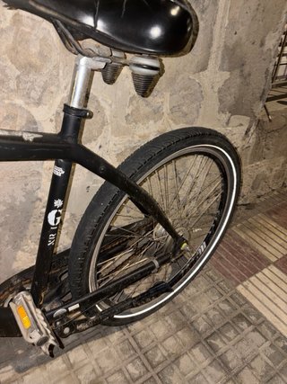 Bicicleta Gitane Negra Paseo