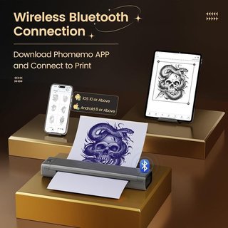 Impresora de Tatuajes Bluetooth y Batería NUEVA