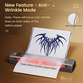 Impresora de Tatuajes Bluetooth y Batería NUEVA