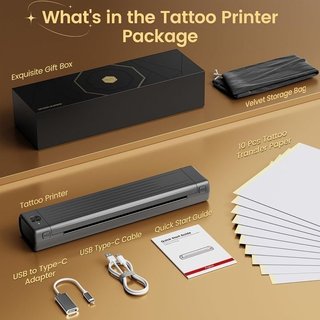 Impresora de Tatuajes Bluetooth y Batería NUEVA