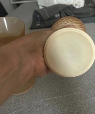 Coppe gelato in terracotta