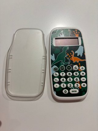 Calculadora infantil con funda