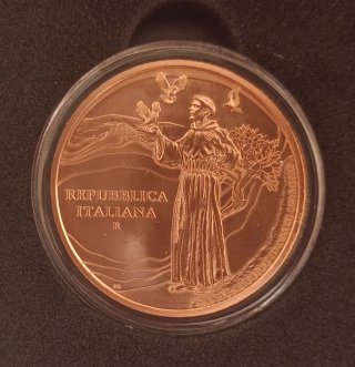 Monedas 0,75€: Tríptico Canto de las Criaturas