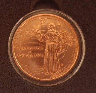 Monedas 0,75€: Tríptico Canto de las Criaturas