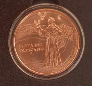 Monedas 0,75€: Tríptico Canto de las Criaturas