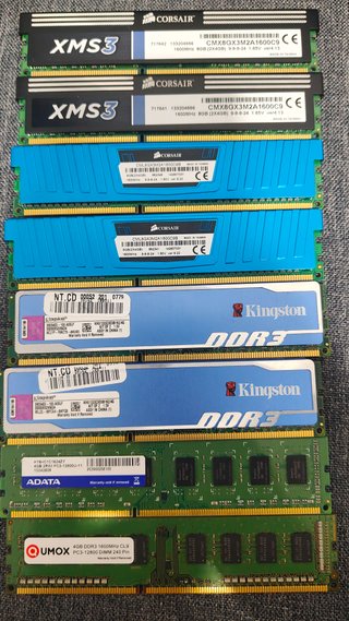 Ram ddr3 1600mhz 1333mhz 4Gb