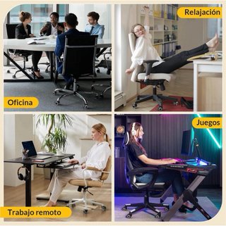 Set de 5 Ruedas para Silla de Oficina HOLKIE