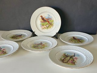 🇫🇷 Set 6 Platos postre antiguos