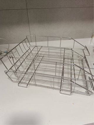 Organizador de documentos metálico