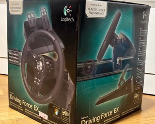 Volante Logitech Driving Force EX PS2/PS3