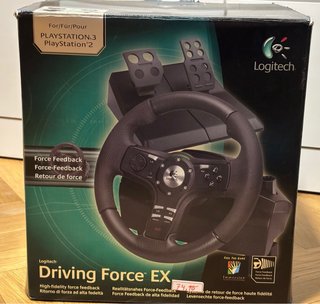 Volante Logitech Driving Force EX PS2/PS3