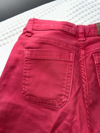 Pantalones acampanados rojos Brownie