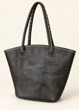 Bolso Capazo de Cuero Artesanal