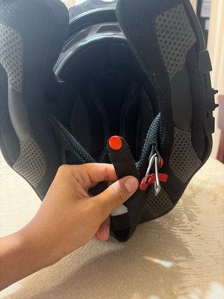 Casco de Moto Integral Negro