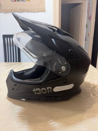 Casco de Moto Integral Negro