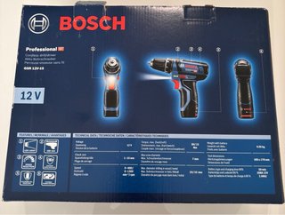 Taladro Atornillador Bosch GSR 12V-15