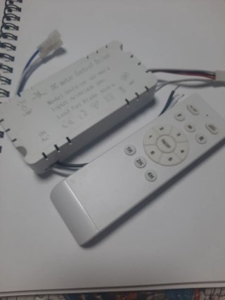 Controlador Ventilador y Lámpara DC Motor