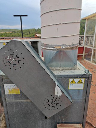Motor Extracción Humo