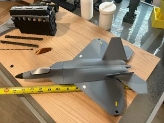 Maqueta Avión Raptor F-22