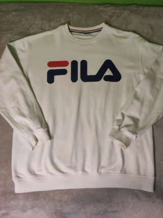 Sudadera Fila Blanca Talla L