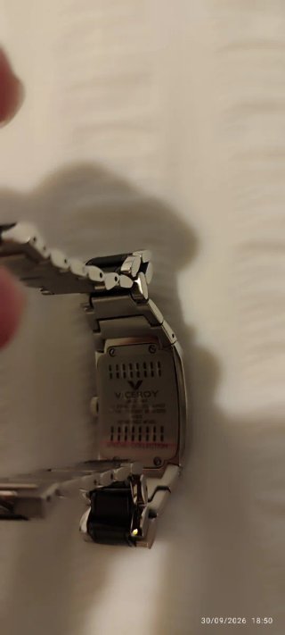 Reloj Viceroy Mujer Negro y Plateado