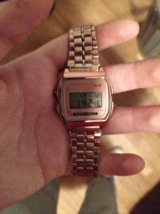 Reloj Casio Dorado Rosado