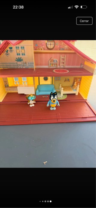 Casa de Bluey con accesorios