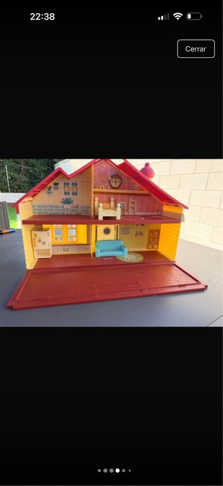 Casa de Bluey con accesorios
