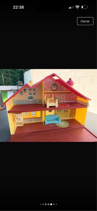 Casa de Bluey con accesorios