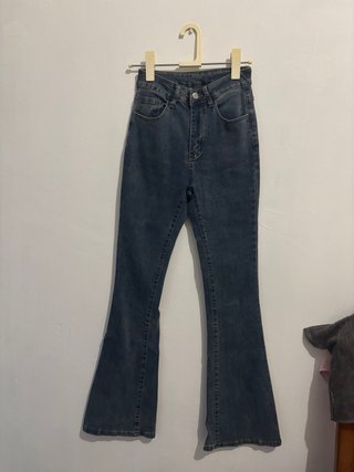 Pantalón Vaquero Azul Campana