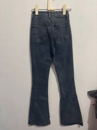 Pantalón Vaquero Azul Campana