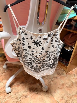 Top Estampado Estilo Bandana