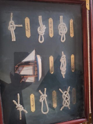 Cuadro Decorativo de Nudos Marineros