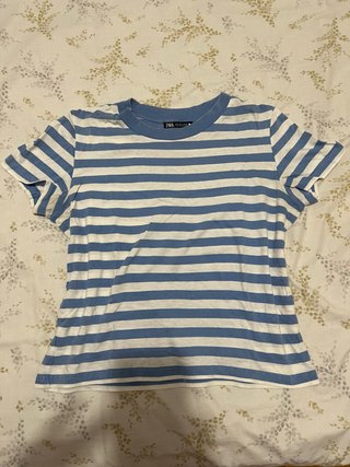 Camiseta Zara Rayas Talla S