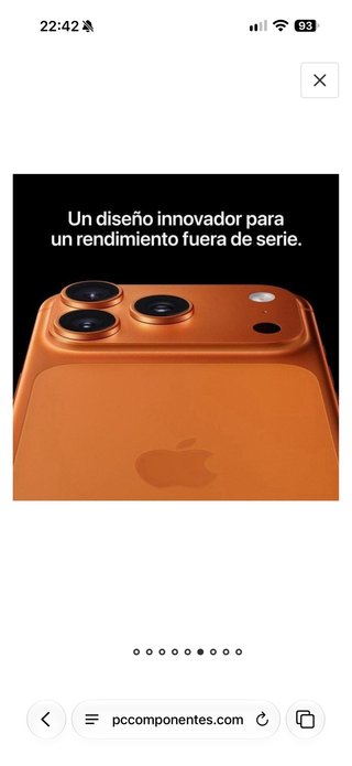 iPhone 17 Pro Max 512GB Naranja