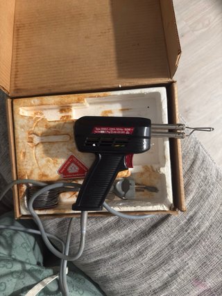 Pistola Soldar Weller Vintage Caja Original