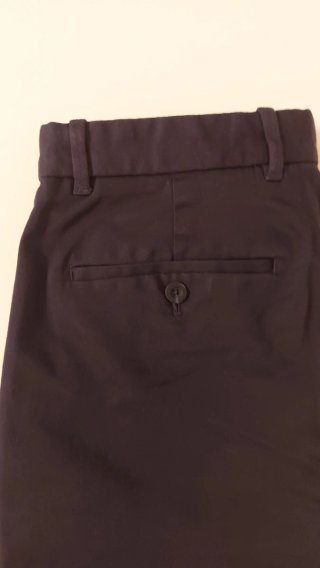 Pantalón Mango Azul Oscuro Talla 40