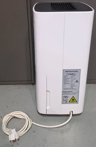 Deshumidificador 12L 185W R290 blanco