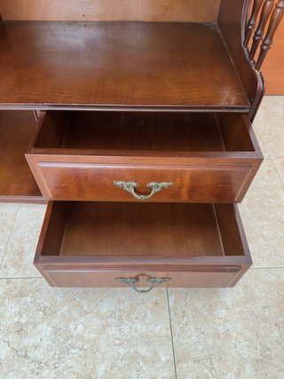 Mueble TV madera antiguo