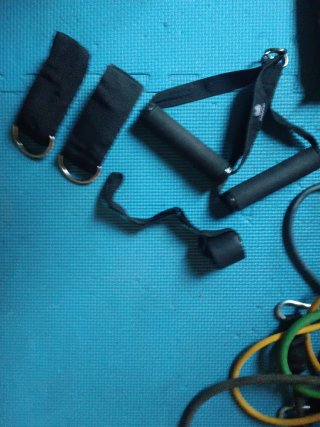 Bandas elásticas FITBEAST con accesorios